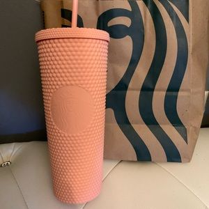 Starbucks Pink Matte Bling Cup